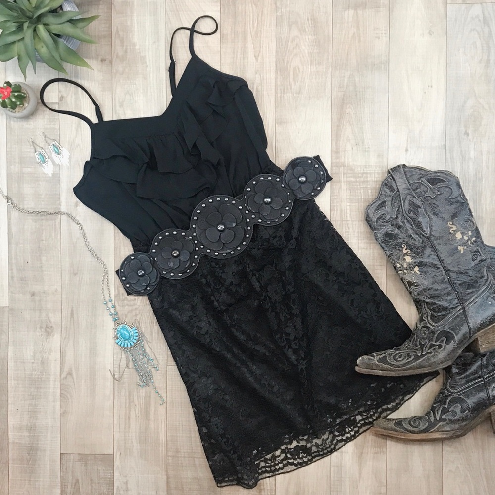 Xhilaration black dress size small
